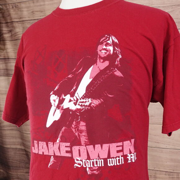 JAKE OWENS STARTIN WITH ME COUNTRY MUSIC TOUR TSHIRT SIZE XL - Picture 2 of 6